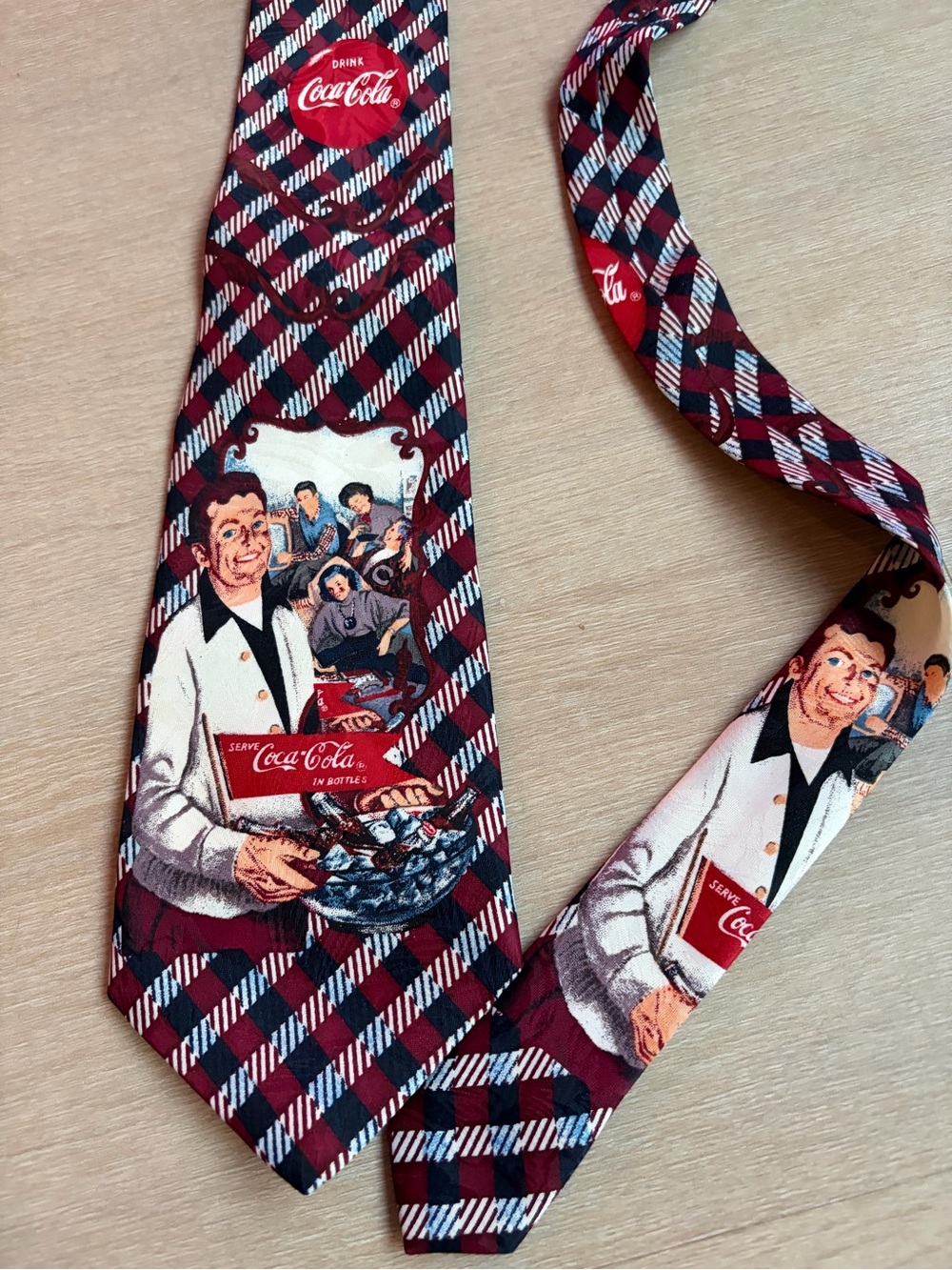 Vintage Coke Tie